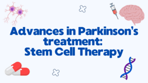 Advances in Parkinson's treatment: stem cell therapy to replace dopamine-producing nerve cells in the brain.