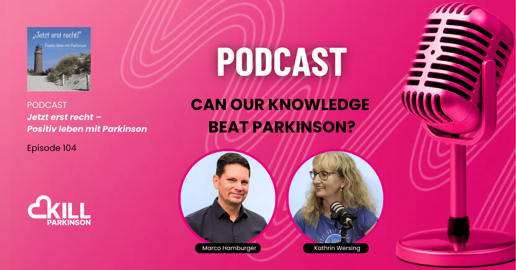 Wie wir als Betroffene ein weltweites Parkinson-Register aufbauen – Podcast Interview mit Marco Hamburger